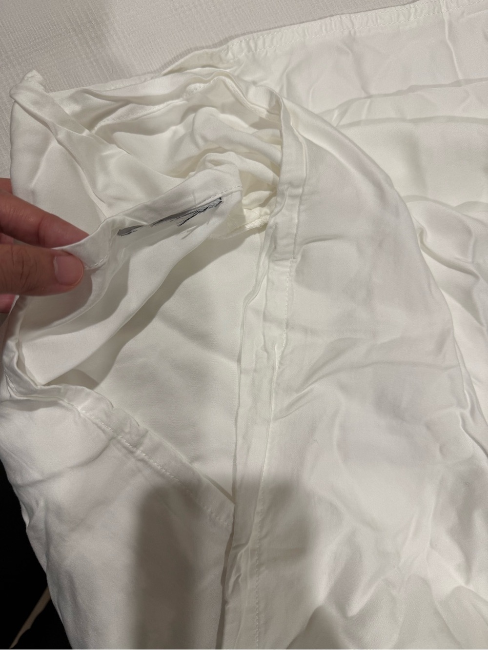 New Quince Bamboo Duvet Cover Set King/CalKing - White MSRP $154 - Picture 12 of 12